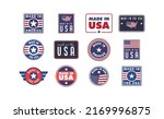 made in usa. american... | Shutterstock .eps vector #2169996875