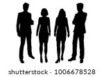 vector silhouettes of men and... | Shutterstock .eps vector #1006678528