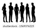 vector silhouettes of  men and... | Shutterstock .eps vector #1569376225