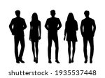 vector silhouettes of  men and... | Shutterstock .eps vector #1935537448