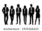 vector silhouettes of  men and... | Shutterstock .eps vector #1945266622