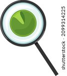 chlorella  single celled green... | Shutterstock .eps vector #2099314225