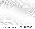 abstract halftone wave dotted... | Shutterstock .eps vector #1011486865
