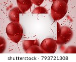 celebration and party... | Shutterstock .eps vector #793721308