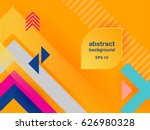 vector abstract background... | Shutterstock .eps vector #626980328