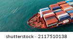 Small photo of webinar banner,Aerial side view of cargo ship carrying container and running for export goods from cargo yard port to custom ocean concept technology transportation , customs clearance. forwarder