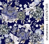 Seamless Pattern With Chinese...