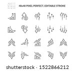 simple set of increase and... | Shutterstock .eps vector #1522866212