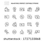 simple set of discount related... | Shutterstock .eps vector #1727133868