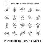 simple set of star related... | Shutterstock .eps vector #1974142055