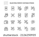 simple set of qr code related... | Shutterstock .eps vector #2126250935