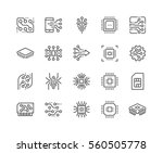simple set of abstract... | Shutterstock .eps vector #560505778