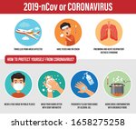 vector of coronavirus or covid... | Shutterstock .eps vector #1658275258