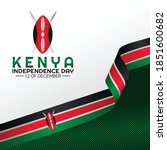 Kenya Independence Day Vector...