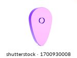 purple shield icon isolated on... | Shutterstock . vector #1700930008