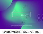 dynamic style banner design... | Shutterstock .eps vector #1398720482