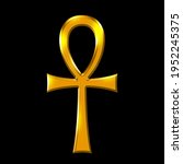 Golden Ankh Symbol  The Key Of...