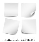 set of four realistic blank... | Shutterstock .eps vector #694339495