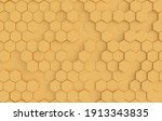 hexagonal abstract background ... | Shutterstock . vector #1913343835