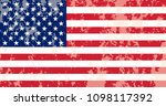 usa flag. flag of the united... | Shutterstock .eps vector #1098117392