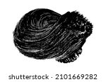 ink black abstract paint stroke ... | Shutterstock .eps vector #2101669282