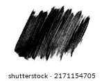 ink black abstract paint stroke ... | Shutterstock .eps vector #2171154705
