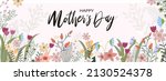 Mother's Day Banner With Spring ...