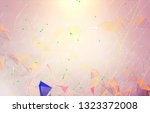 abstract background polygonal.... | Shutterstock . vector #1323372008