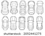 vehicles for planing... | Shutterstock .eps vector #2052441275