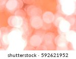 red backgroung bokeh from... | Shutterstock . vector #592621952