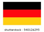 germany flag vector eps10. ... | Shutterstock .eps vector #540126295
