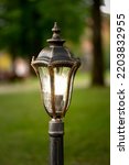 Park lantern lights  lamp post...