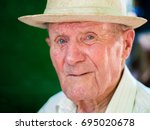 Very Old Man Boomer Portrait...