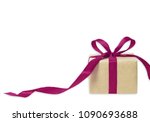 gift box white background.... | Shutterstock . vector #1090693688
