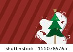 merry christmas background with ... | Shutterstock .eps vector #1550786765