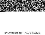 abstract black and white... | Shutterstock .eps vector #717846328