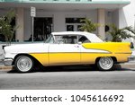 Miami Ocean Drive, South Beach, Art Deco, Classic Car, Vinage, 