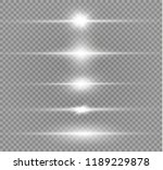 white glowing light explodes on ... | Shutterstock .eps vector #1189229878
