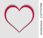 Simple Vector Heart Isolated On ...