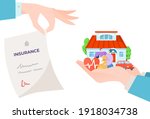 insurance service  security... | Shutterstock .eps vector #1918034738