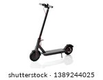 Electric Scooter. Electric Scooter on a white background. Electric transport.