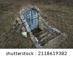 Abandoned Entrance Door To...