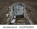 Abandoned Entrance Door To...