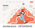 business topics   career  web... | Shutterstock .eps vector #1876440445