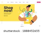 discounts  sale  promotion  ... | Shutterstock .eps vector #1888452655