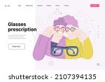opticians shop   medical... | Shutterstock .eps vector #2107394135
