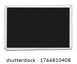 vintage paper photo border or... | Shutterstock . vector #1766810408