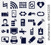 computer icons set. set of 25... | Shutterstock .eps vector #656412235