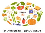 Collection Of Vitamin A Sources....