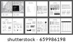 design annual report  cover ... | Shutterstock .eps vector #659986198